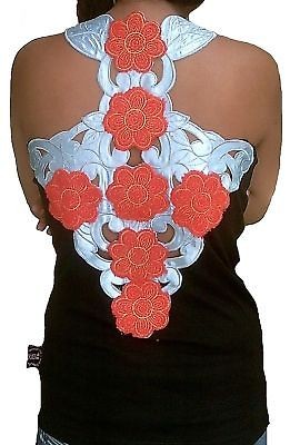 Rockabilly Punk Rock Baby CROSS FLOWER POWER 60ies ViP TANK TOP SHIRT 