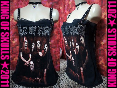 CRADLE OF FILTH *DIY* HEAVY METAL TANK TOP Medium 2007 Tour T shirt 