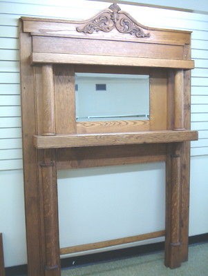 Beautiful Oak Mantel Fireplace Mantel