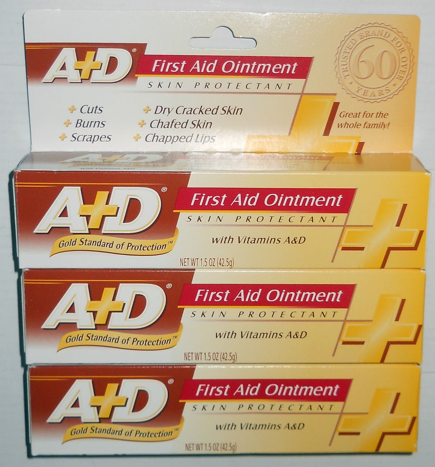 First Aid Ointment Skin Protectant with Vitamin A&D