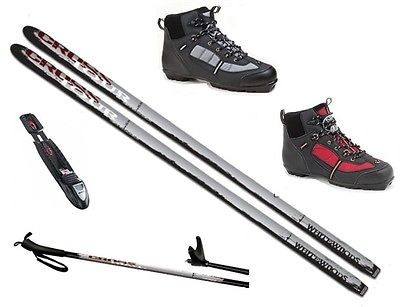 NEW 2012 2013 cross country NNN SKIS/BINDINGS/​BOOTS/POLES   157 177 