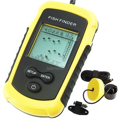 Portable Sonar Fish Finder Fishfinder Digital Sea Ocean River Lake 