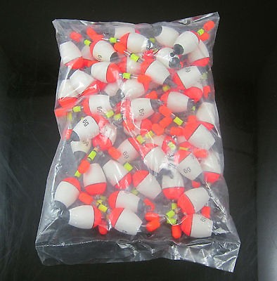 50 pcs Fish Fishing Float Floating EVA Shape Bobber 20g