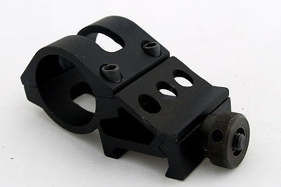   OFFSET 1 INCH SCOPE LASER FLASHLIGHT MOUNT WEAVER PICATINNY RAIL