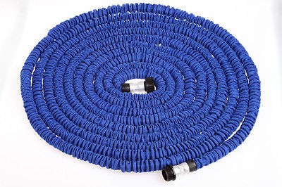 Blue 75FT expanding flexible lightweight Never kinks strong Garden 