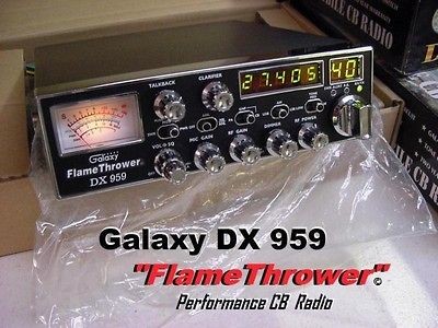 GALAXY DX 959 FlameThrower Edition HIGH PERFORMANCE SSB/AM CB RADIO