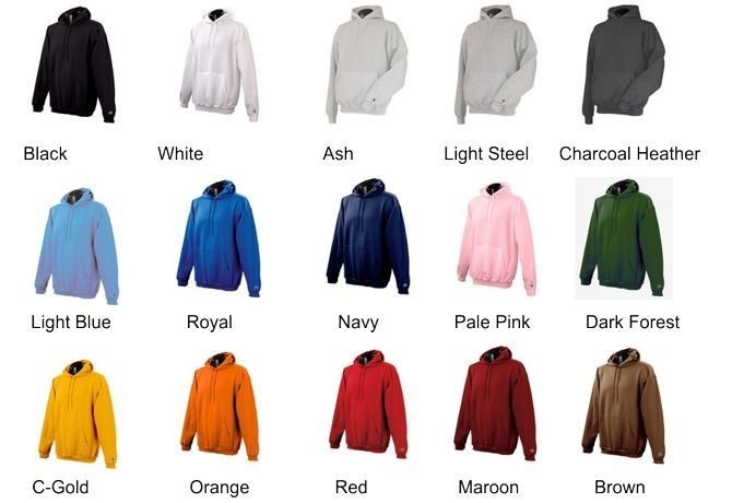 CHAMPION Pullover Hooded Hoodie Sweatshirt 15 COLORS