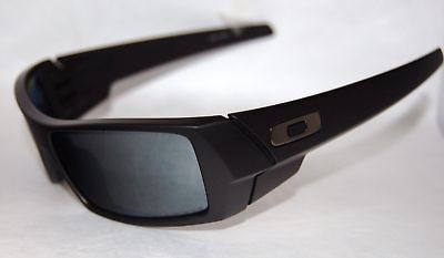 OAKLEY GASCAN BLACK BLK IRIDIUM POLAR LENS 12 856 NEW