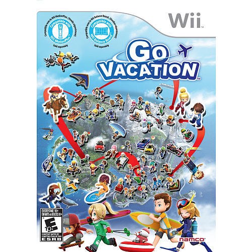 Go Vacation (Wii, 2011) Fast Shipping Rare game