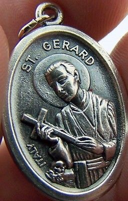   Catholic 3rd Class Relic Piece of Cloth & Medal From Saint St Gerard