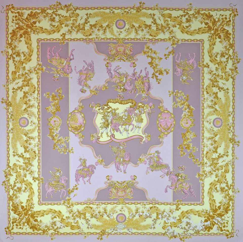 Gianni Versace Le Roi Soleil Fabric Panel Throw   54 of HimSelf 