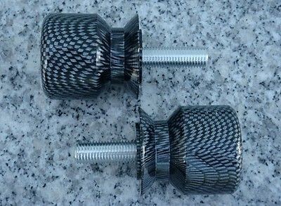   250 ZZR ZX6 650 ZX9 ZX10 ZX12 ZX14 CARBON SWINGARM SLIDERS SPOOLS