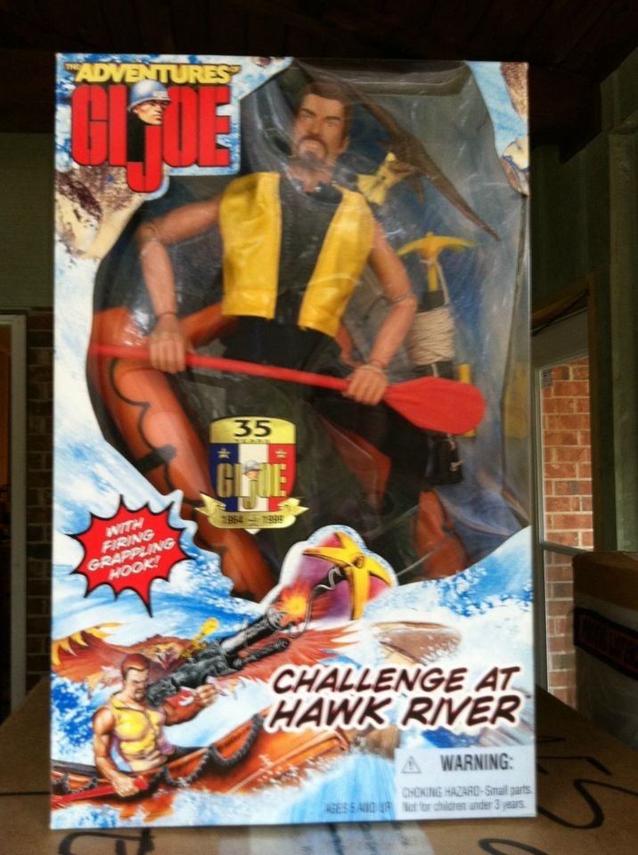 Adventure GI Joe   Challenge at Hawk River with Firing Grappling Hook