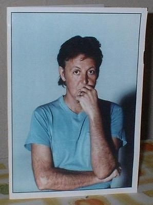 Paul McCartney Personalised Birthday Greeting Card M33