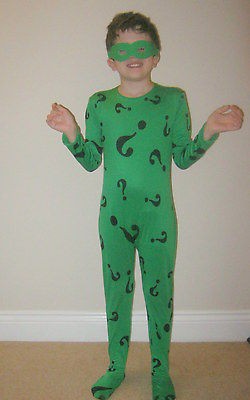 riddler costume kids