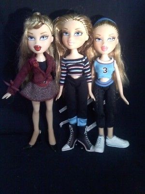 Bratz Girlz Girls Triiiplets Triplets Sportz Siernna Valentina Oriana 