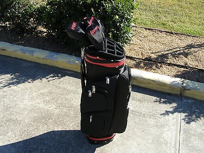 NEW WOMENS ADAMS KERI GOLF BAG (CART) GREAT LOOKING w/Head​.Covers 