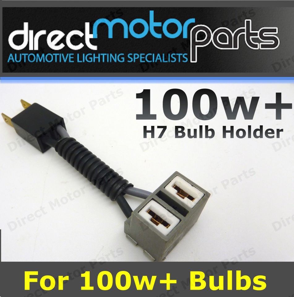   H7 50w 100w Xenon Headlight Heat Resistant Ceramic Bulb Holders