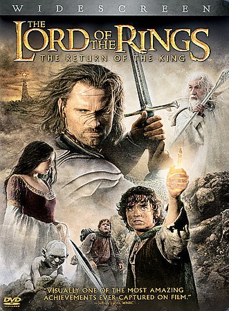 Lord of the Rings DVD Return of the King 2004 Widescreen 2 Discs 