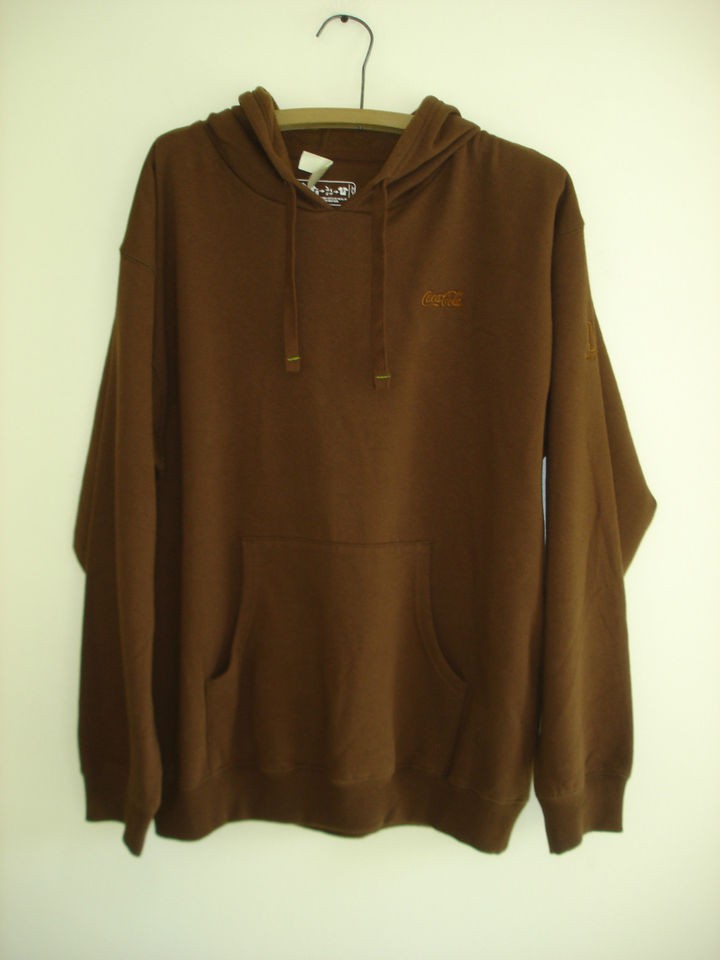 ECONSCIOUS Sweatshirt L Organic Cotton Coke Hoodie Quality MINT Brown 