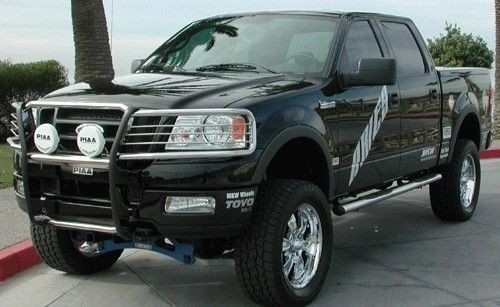 04 08 FORD F 150 GRILL GUARD BRUSH POLISHED STAINLESS