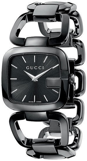 GUCCI G Gucci NEW WOMENS WATCH BLACK YA125403