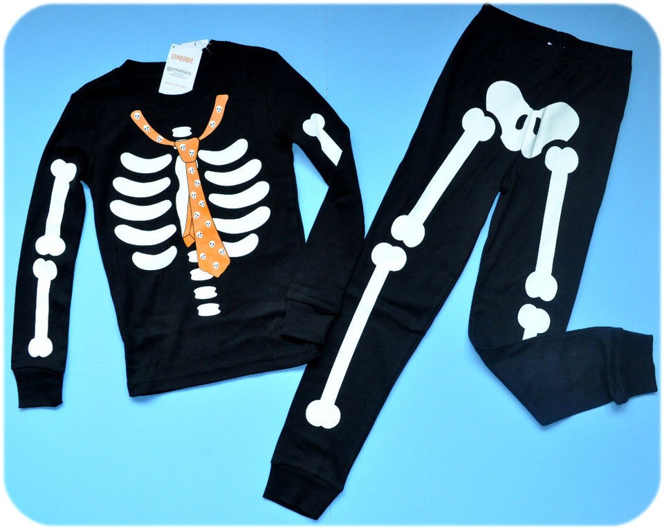 NWT Gymboree 2011 SKELETON Adult/Dad/Dadd​y/Mens BLACK Halloween 