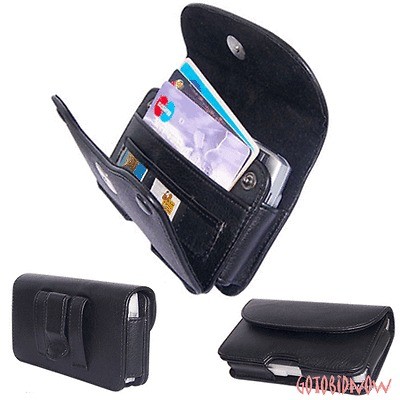 STYLISH WALLET LEATHER CASE SNAP POUCH HOLSTER Samsung Galaxy Prevail 