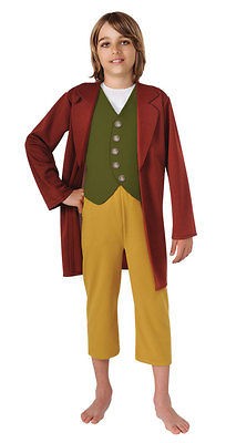   Large Kids Bilbo Baggins Costume   The Hobbit   Harry Potter Costume