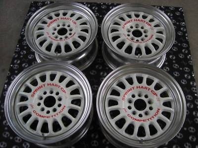 Sprint Hart CP R (4) 1set of 15x7j +44 offset 5x100 PCD RARE JDM 