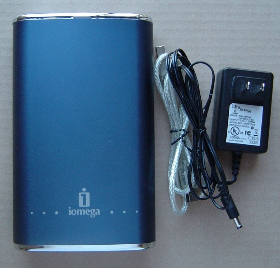 iOmega 1TB External Hard Drive Model RDHD U USED