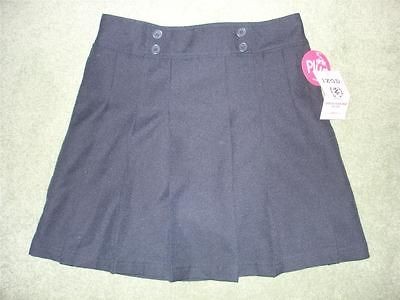 NWT IZOD School Uniform Navy Blue Skort Girls Plus Size 14 1/2 14.5