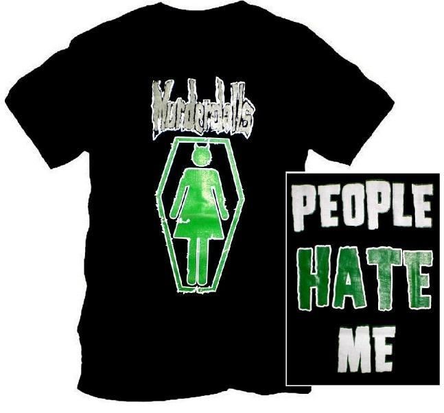 MURDERDOLLS People Hate Me T Shirt Size S