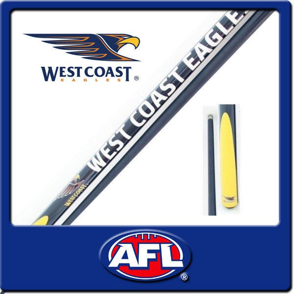 New Licensed Afl West Coast Eagles Pool Snooker Cue