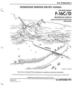 16C Block 50/52 Nonnuclear Weapons Delivery Manual DVD, F 16, F 16CJ