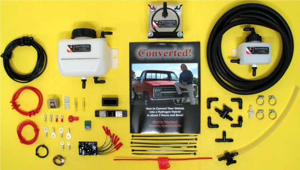 HHO DRY CELL KIT HYDROGEN GENERATOR FUEL ECONOMY MPG EFIE MAP MAF 