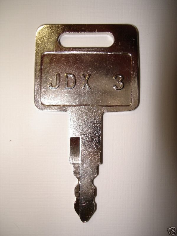 JOHN DEERE 200 CLC EXCAVATOR HEAVY EQUIPMENT KEY