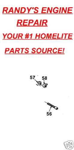 PART HOMELITE 350 360 BAR chain tensioner assembly