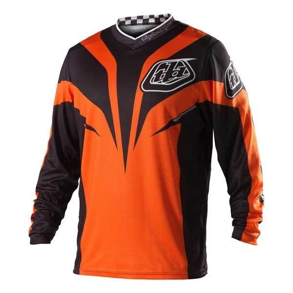   Designs TLD GP Mirage Orange/Black Jersey Kids Youth Small KTM MX BMX