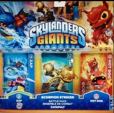   GIANTS SCORPION STRIKER BATTLE PACK HOT DOG + ZAP +Fast Ship