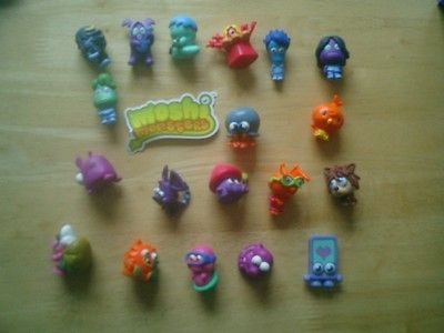 MOSHI MONSTER SERIES 3 SET OF 19 NORMAL MOSHLING FIGURES NEW