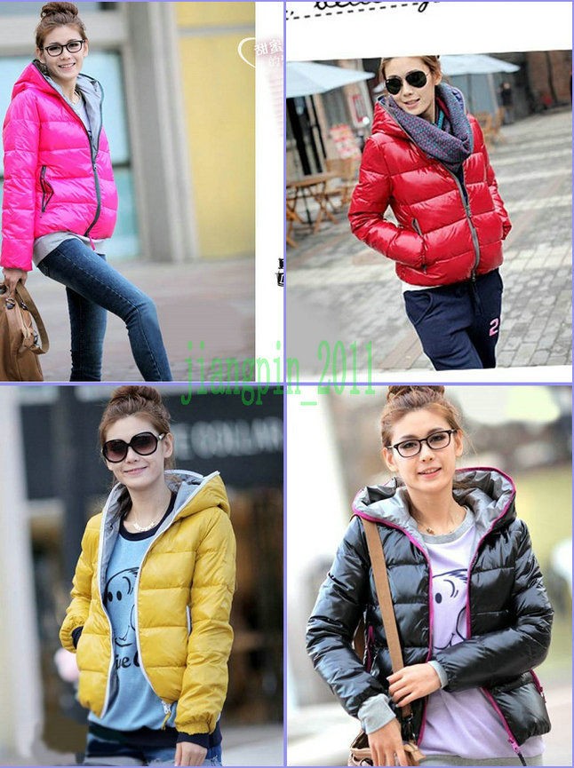 Womens New Fashion Long Sleeve Winter Warm Hoodie Zip Up Jacket Coat 