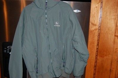 John Deere fleece lined Page & Tuttle jacket mens XL (USA 