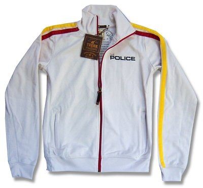 THE POLICE & TRUNK LTD DESIGNER POCKET LOGO TRACK JACKET LADIES S