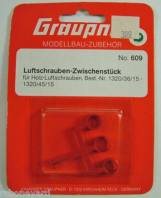 Graupner Propeller Adapter No. 609 New in Package Fits 1320 Series 