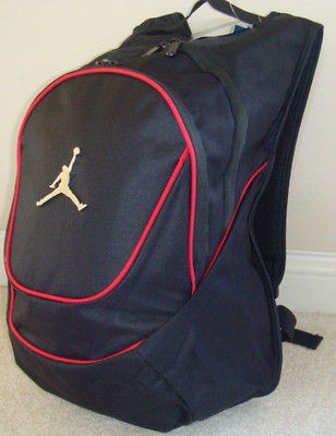 JORDAN NIKE BACKPACK/BOOKB​AG/MOCHILA/SCH​OOL BAG 9A1118 391 BLACK 