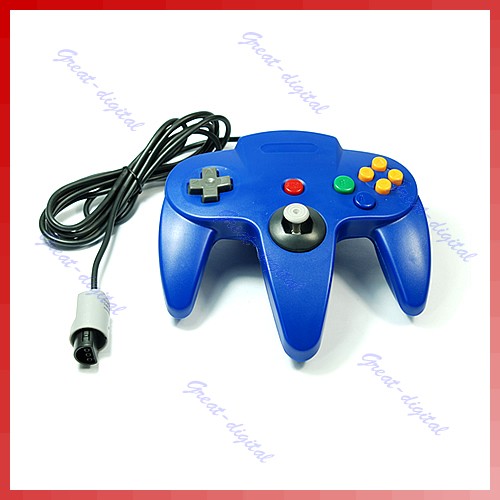 Game Controller Joystick for Nintendo 64 N64 System Blu