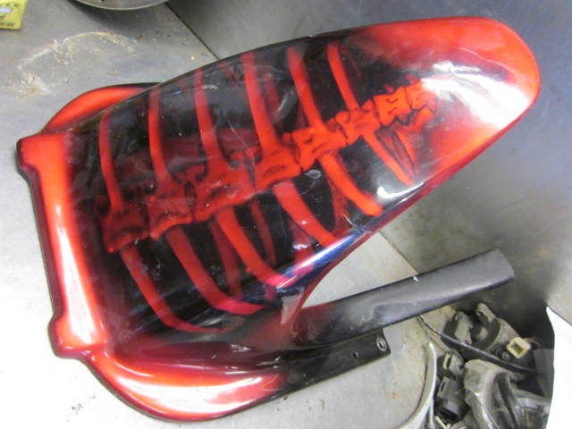 Suzuki 04 05 GSXR600 GSXR750 Hotbodies Rear Fender Tire Hugger 