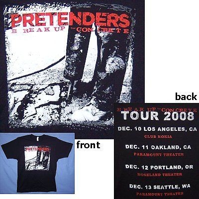 pretenders t shirt in Clothing, 