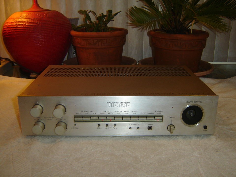 Luxman L 5, DC Stereo Integrated Amplifier, High Fidelity, Vintage 